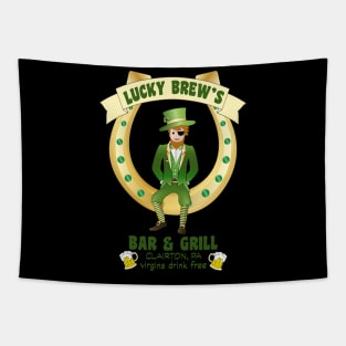 Lucky's Brew Bar and Grill Tapestry