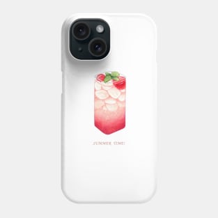Summer Pink Sparkling Drink❤️ Phone Case