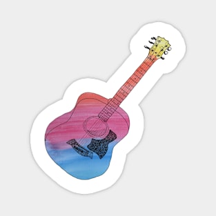 Guitar colours Magnet