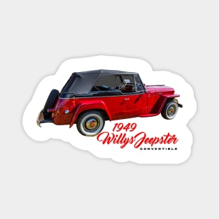 1949 Willys Jeepster Convertible Magnet