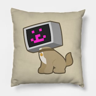 Annoying Happy Dog Pillow