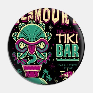 Seymours Tropical Tiki Bar - Creepy Cute Plant - Hawaii Island Vacation Pin