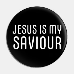 Jesus Is My Saviour - Christian Faith Pin