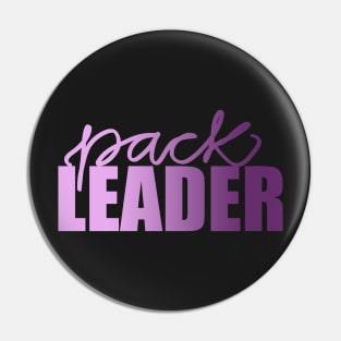 Pack Leader - Purple Pin