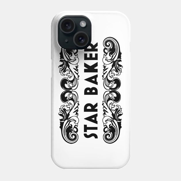 star baker gift for gbbo fans Phone Case by shimodesign