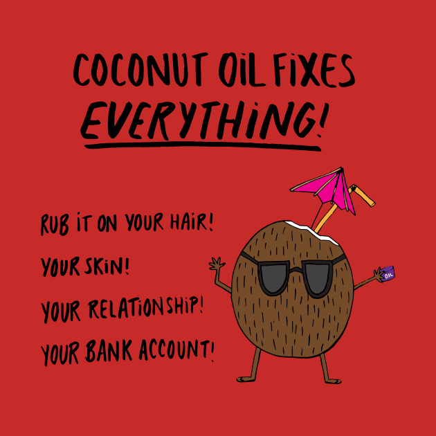 Coconut Oil Fixes Everything! by bustle