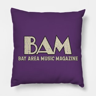 Bay Area Music (BAM) 1976 Pillow