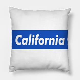 California Box Logo Pillow