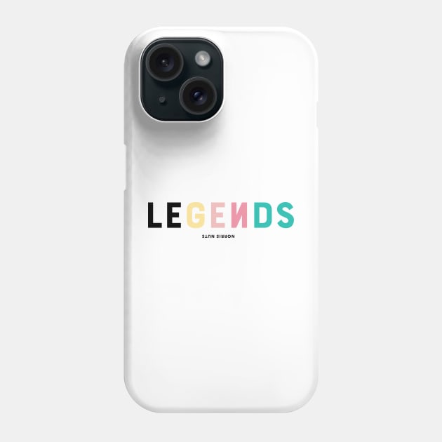 Norris Nuts Merch Legends Phone Case by Nicolashca