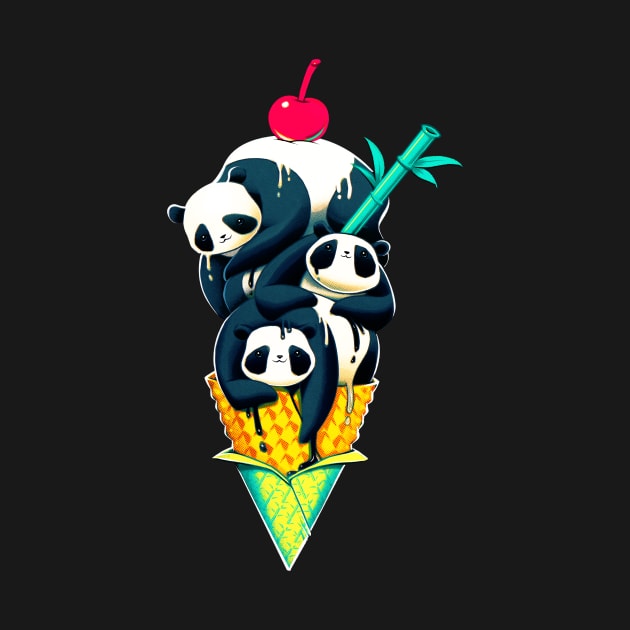 Panda Ice Cream by Tobe_Fonseca