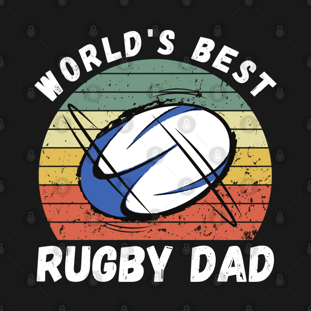 Best Rugby Dad by footballomatic