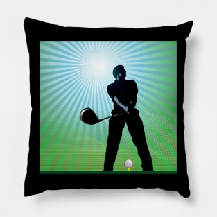 Golfer Pillow