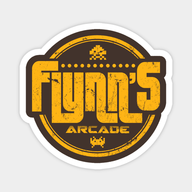 Flynn's Arcade Magnet by MindsparkCreative