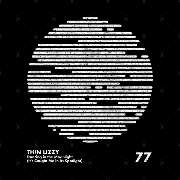 Thin Lizzy / Minimal Graphic Design Tribute by saudade