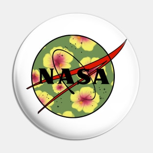 Aloha NASA Pin