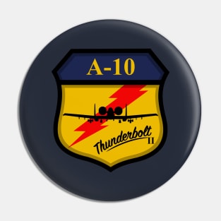 A-10 Warthog Patch Pin