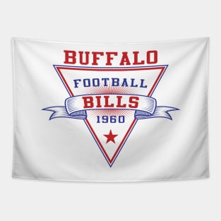 Retro Buffalo Bills Tapestry