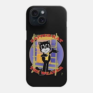 Zapped Kat The Weaver by Swoot Phone Case