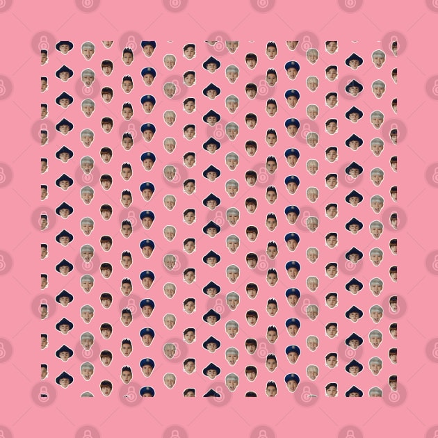 Block B pattern - pink by Duckieshop