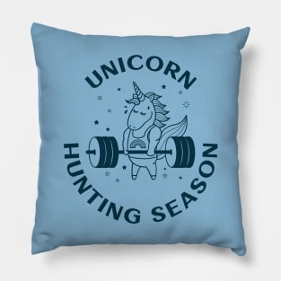 unicorn hunting season Pillow