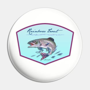 Rainbow Trout Pin