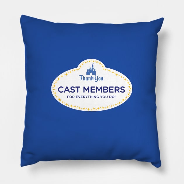 Thank You Cast Members Pillow by Heyday Threads