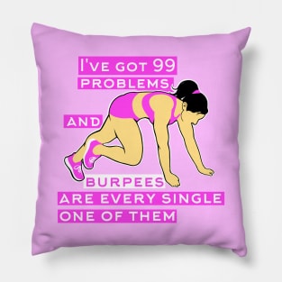 fitness girl, fitness funny, gym girl Pillow