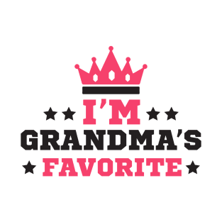 I'm Grandma's Favorite - Grandmother T-Shirt