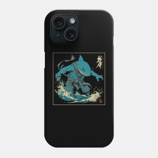 Shark Samurai Phone Case