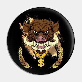 Boar with Swagger - Boar Bling Pin