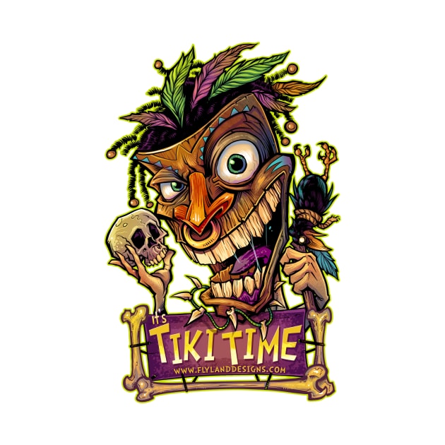 Tiki Time by FlylandDesigns