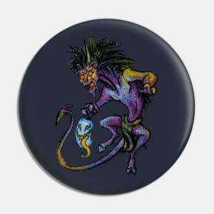 Dancing Demon Pin