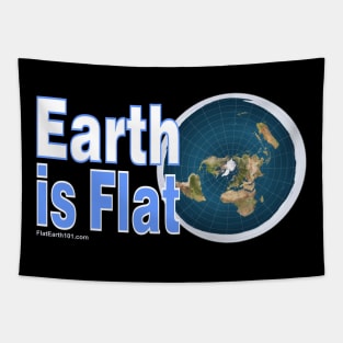 The Earth Is Flat Tapestry