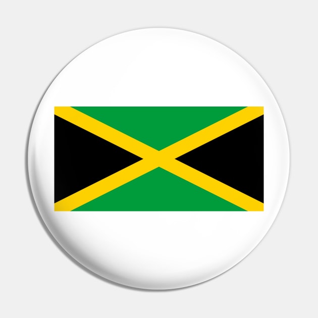 Jamaica National Flag Pin by Culture-Factory