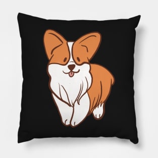 Corgi bleep (Pembroke Welsh Corgi) Pillow