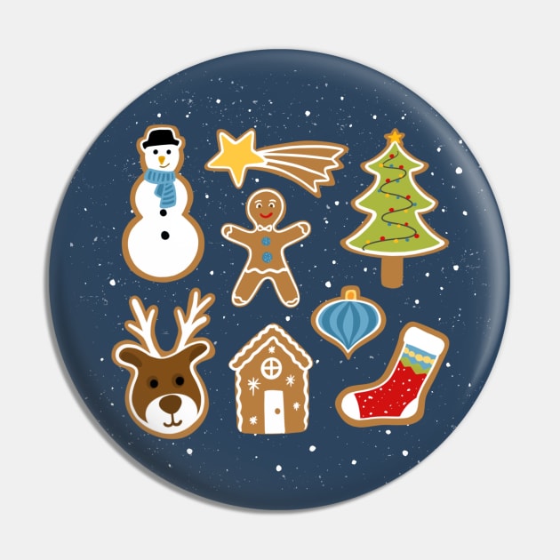 Xmas Pin by Salty Siren Studios