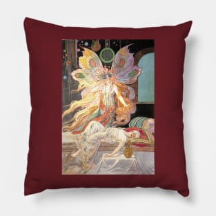 The Fairy Appears at Midnight in Arabian Nights Pillow