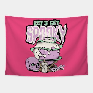 LETS GET SPOOKY Tapestry