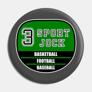 3 Sport Jock Pin