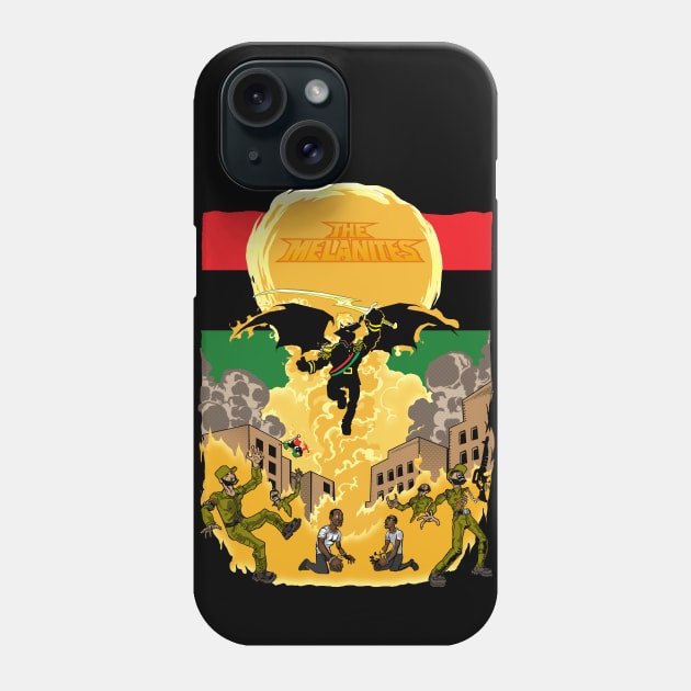 Fire Of God Phone Case by The Melanites