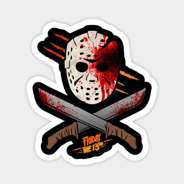 Jason friday 13 Magnet by VectX