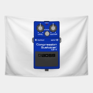 Boss CS-2 Compression Sustainer Guitar Effect Pedal Tapestry