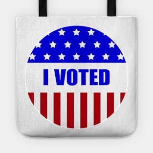 I Voted Sticker Tote