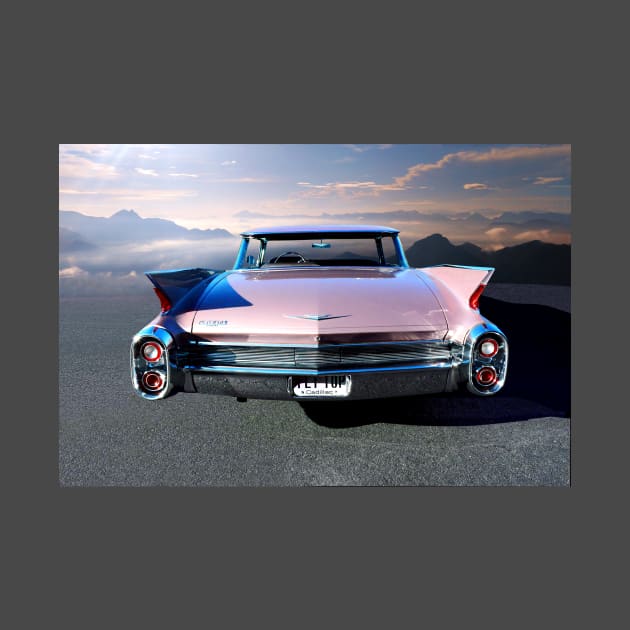 Flat Top Cadillac 1960 by Burtney