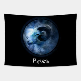 Best women are born as Aries - Zodiac Sign Tapestry