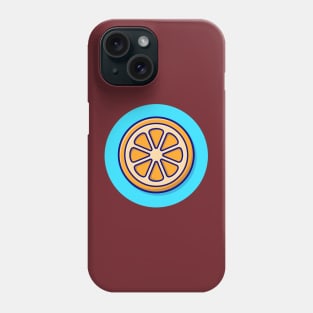 Slices Of Orange Cartoon Vector Icon Illustration (2) Phone Case