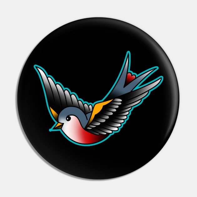 sparrow Pin by Violent Prophet