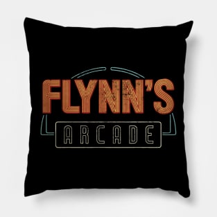 Flynn's Arcade Vintage Pillow