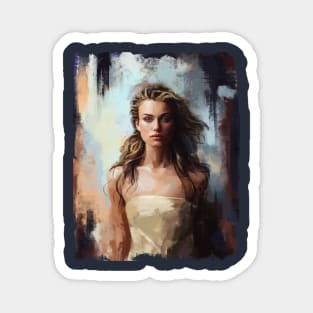 Keira Knightley artwork Magnet