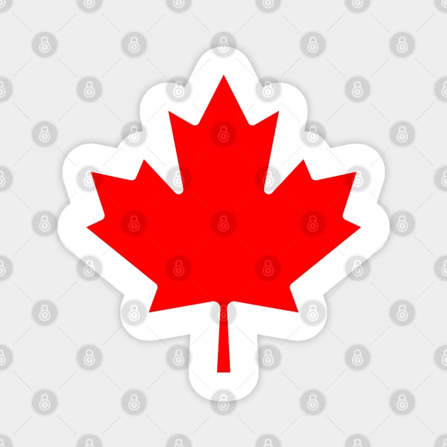 Maple leaf Magnet by rheyes